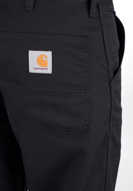 Simple Pant blackrinsed Closeup2