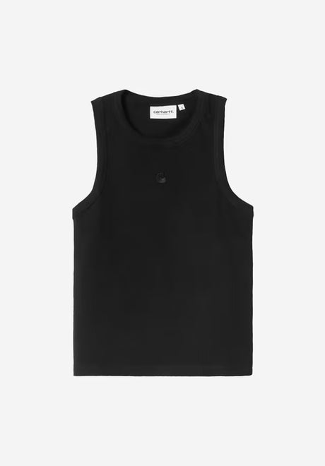 W' Philips A-Shirt black Vorderansicht