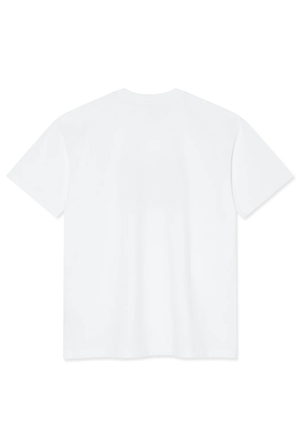 Running white Rueckenansicht