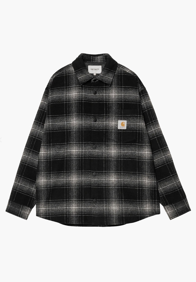 Brennan Shirt Jac blackwax Vorderansicht