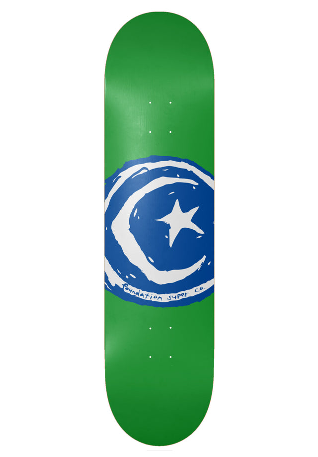 Star & Moon green Vorderansicht