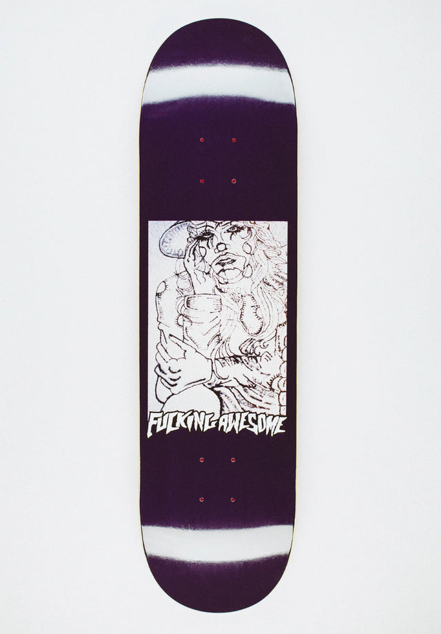 Lopez Mural Twin Tail purple Vorderansicht