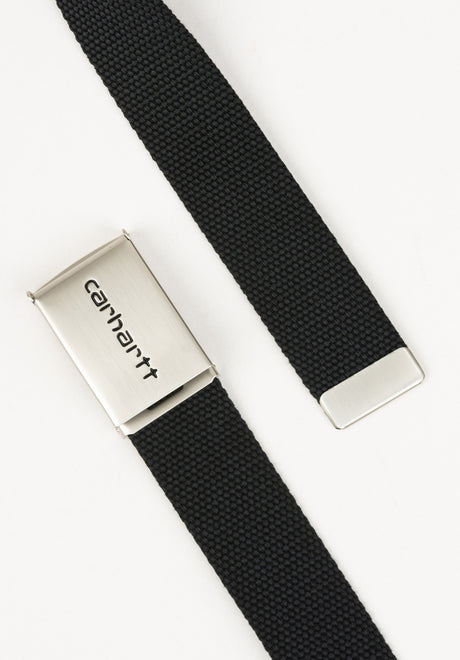 Clip Belt Chrome black Rueckenansicht