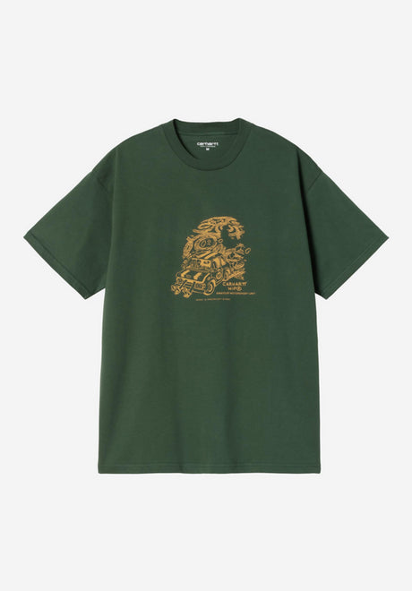Carhartt WIP Unit T-Shirt sycamoretree – Vorderansicht