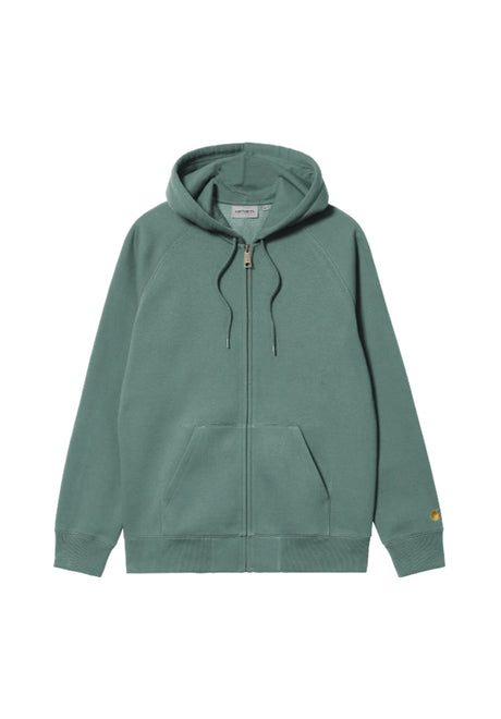 Hooded Chase Jacket silverpine-gold Vorderansicht