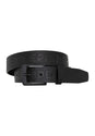 Bar Logo leather black Vorderansicht