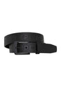 Bar Logo leather black Vorderansicht