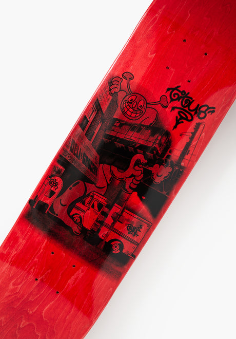 Artsy red Oberansicht