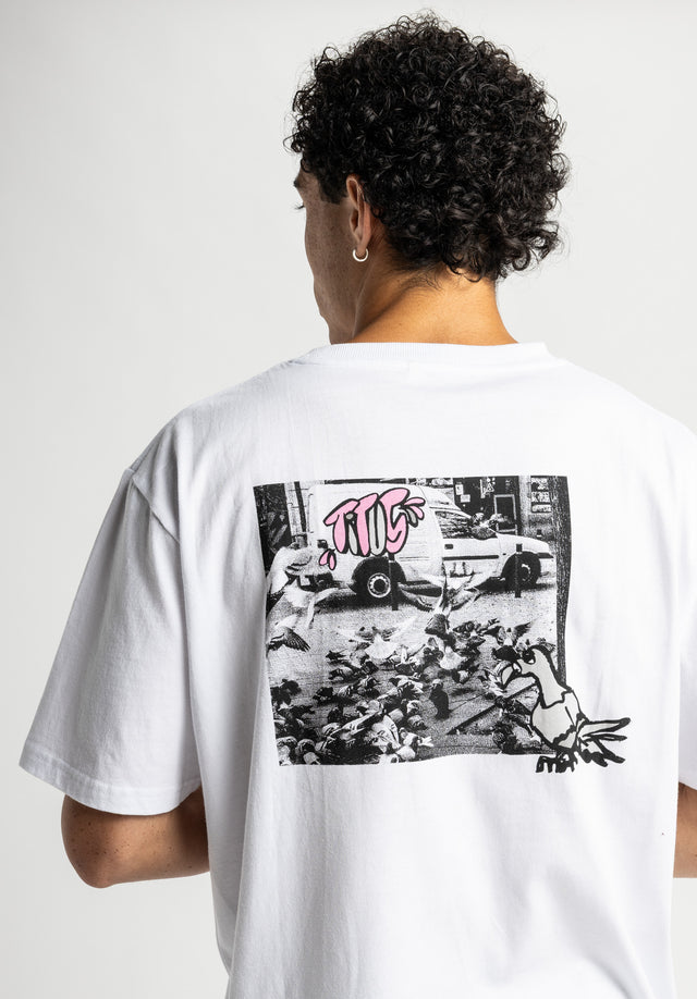 Pigeon Chaos white Vorderansicht