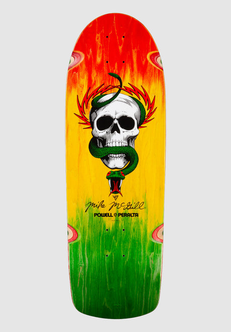 OG McGill Skull & Snake rasta-fade Vorderansicht