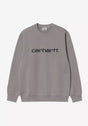 Carhartt Sweatshirt shadygrey-darknavy Vorderansicht