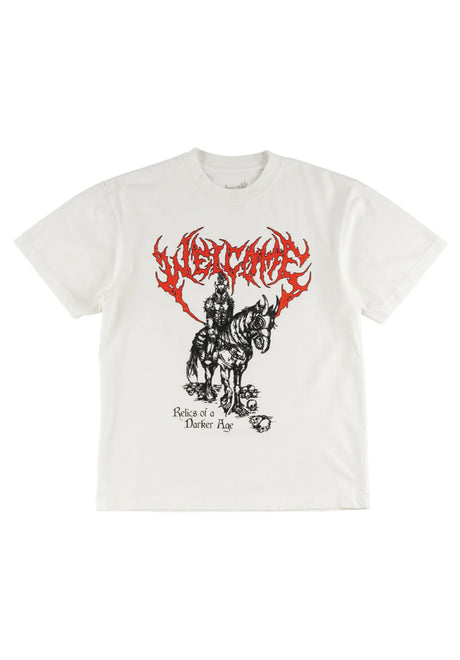 Relic Boxy Garment-Dyed white Vorderansicht