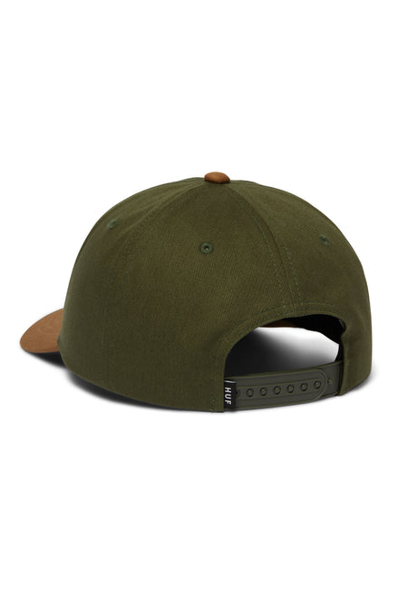 Melt 5 Panel Snapback green Rueckenansicht