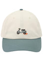 Fast Scooter Dad Cap green-white Vorderansicht