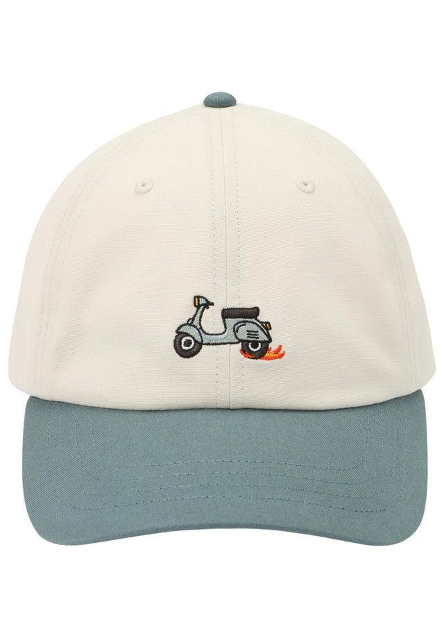 Fast Scooter Dad Cap green-white Vorderansicht