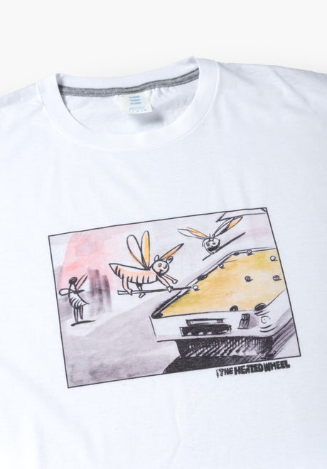 Bar Fly white Rueckenansicht