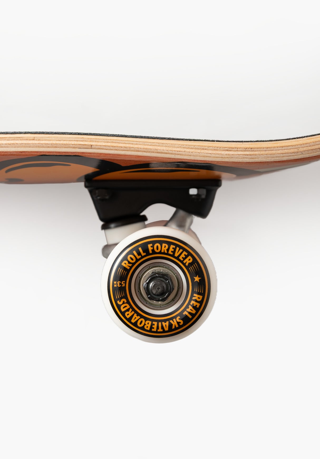 Bubble Letter orange Closeup1