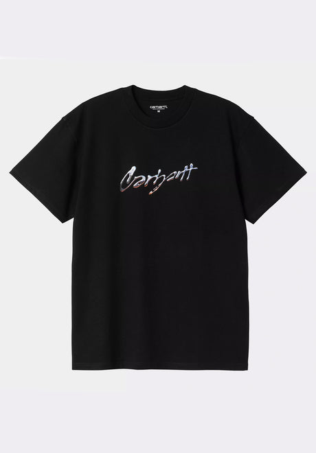 Drip Script black Vorderansicht