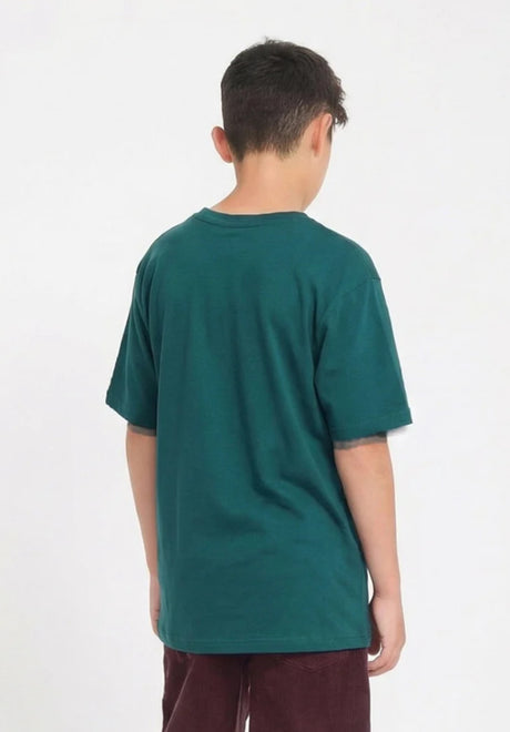 Volcom Stone Blanks BSC T-Shirt rifflegreen – Rückenansicht