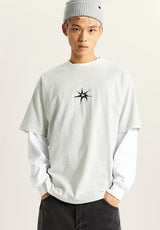 Skate Splatter ashheather Vorderansicht