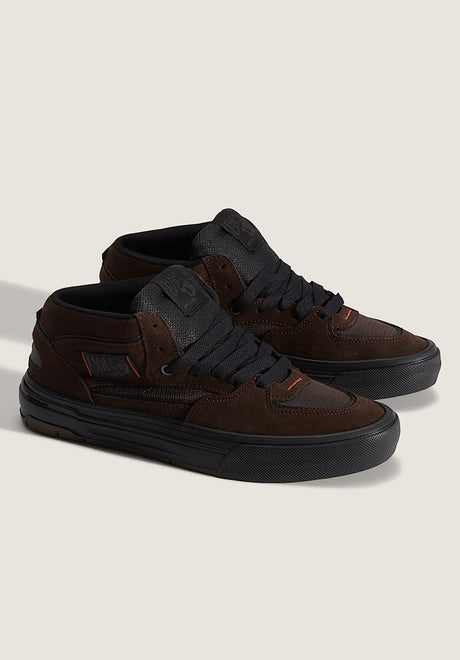 Skate Half Cab WaffleCup brown-black Rueckenansicht