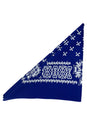 Bandana royal-blue Vorderansicht