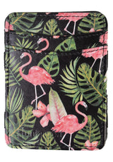 Magic Wallet Coin Print flamingo Vorderansicht