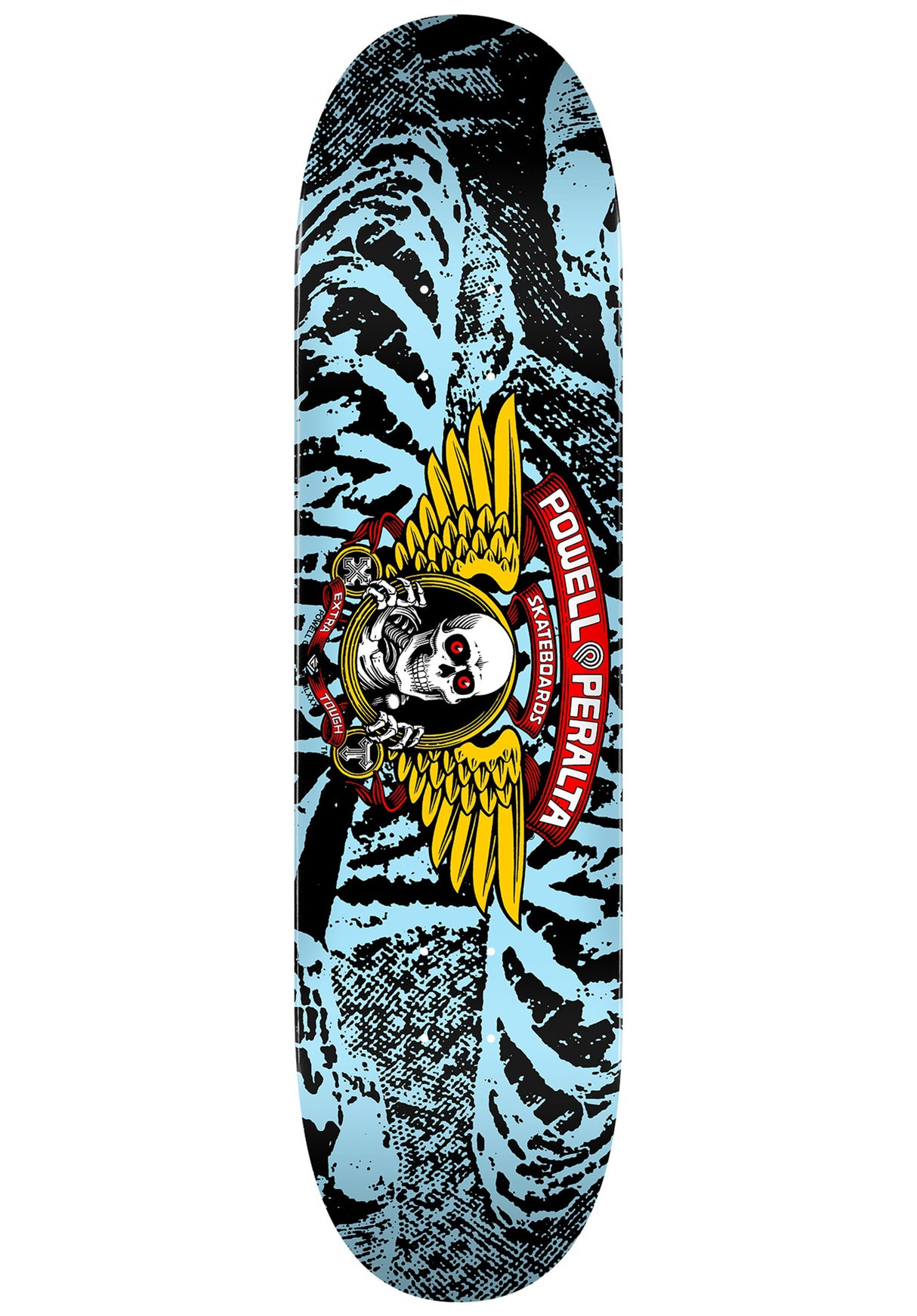 Winged Ripper Birch Mini black-lightblue Vorderansicht