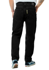 X-tra Loose Flex Denim washedblack Rueckenansicht
