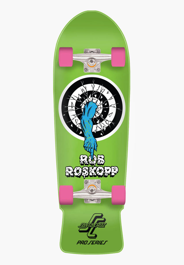 Roskopp One Shaped green Vorderansicht