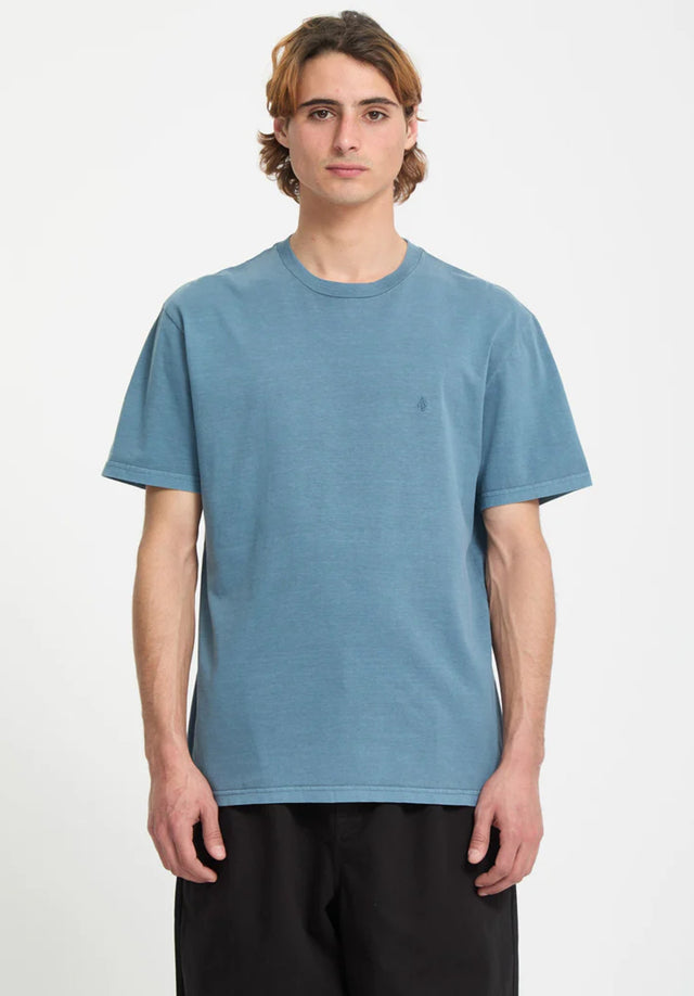 Solid Stone Emb bluewash Vorderansicht