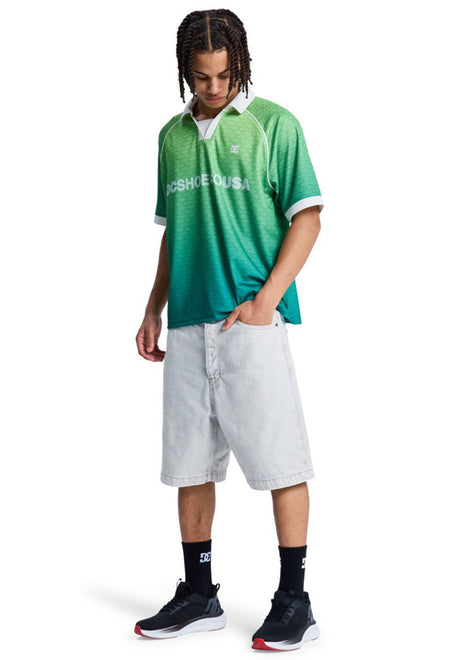Baggy Denim Short wilddove Vorderansicht