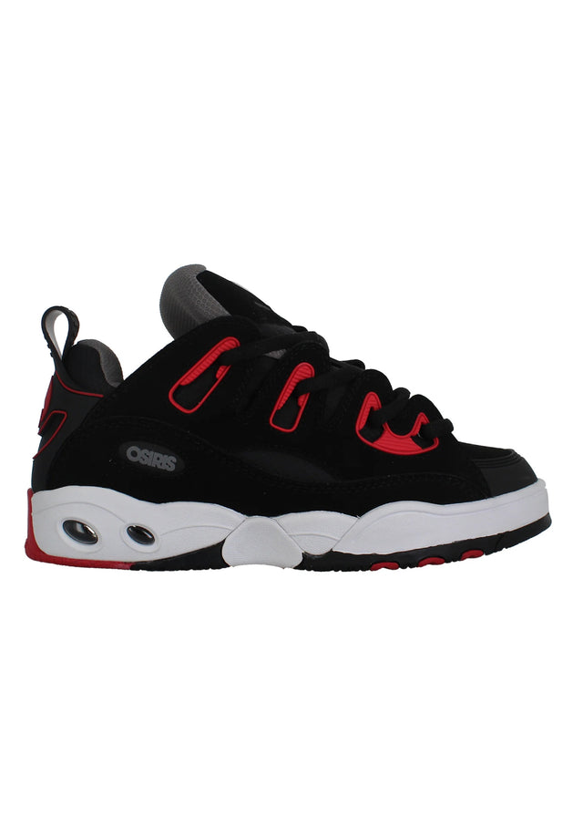 D3 E black-charcoal-red Vorderansicht