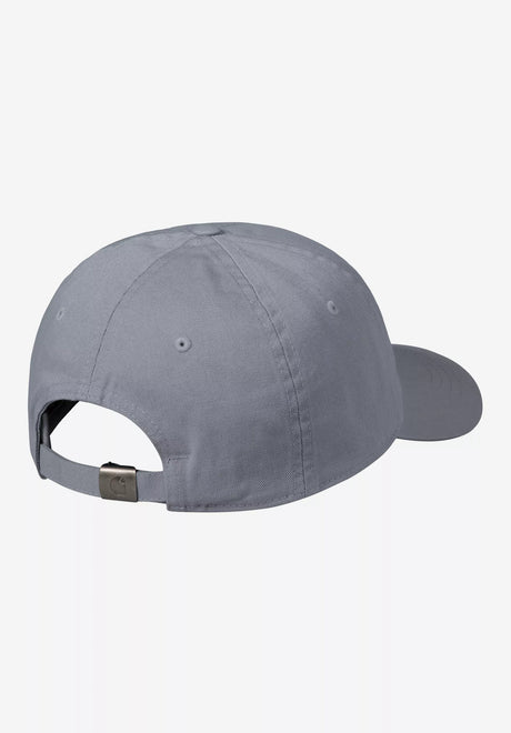 Madison Logo Cap shadyblue-white Rueckenansicht