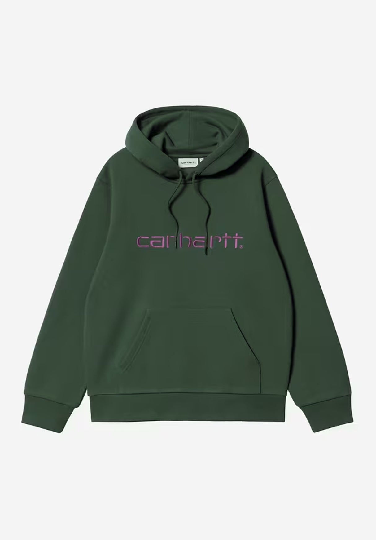 Hooded Carhartt Sweatshirt sycamoretree-phlox Vorderansicht