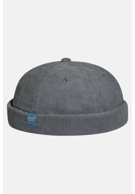 Docker Cap bluegrey-cord Vorderansicht