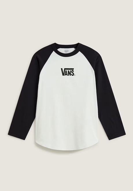 Vans Core Raglan Longsleeve black – Vorderansicht