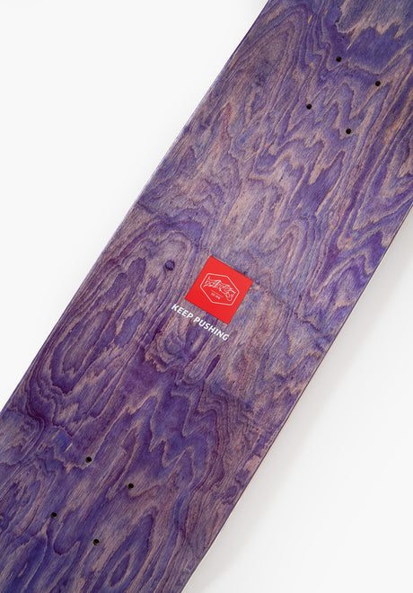 Tonne purple Seitenansicht