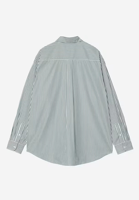 Daldry daldystripe-officeblue-wax Rueckenansicht