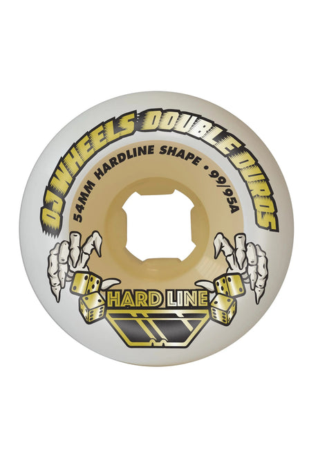 Double Duro 99a/95a white Vorderansicht