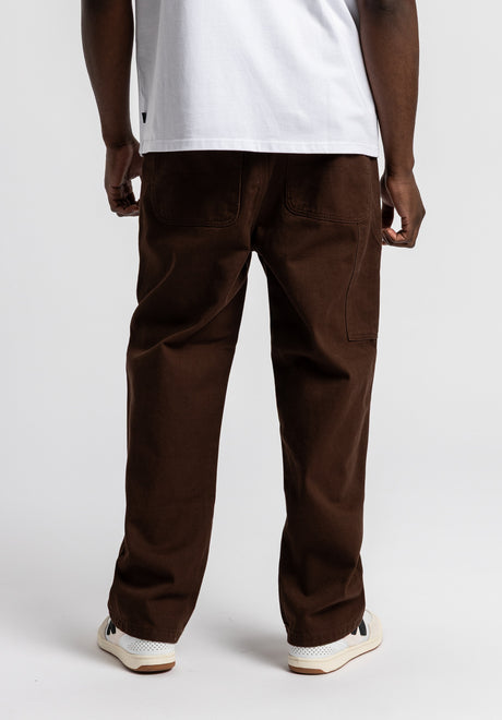 TITUS Workpant Jeans darkbrowndenim-washed – Detailansicht 1