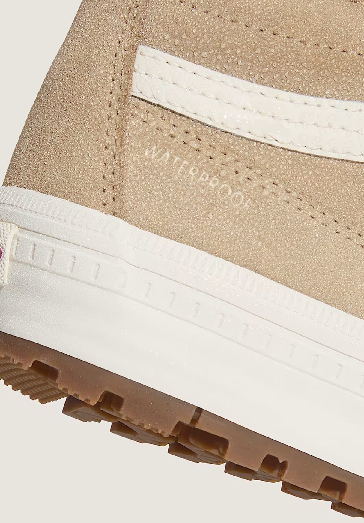 MTE Sk8-Hi Waterproof Insulated tan-white Seitenansicht