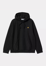Hooded American Script black Vorderansicht