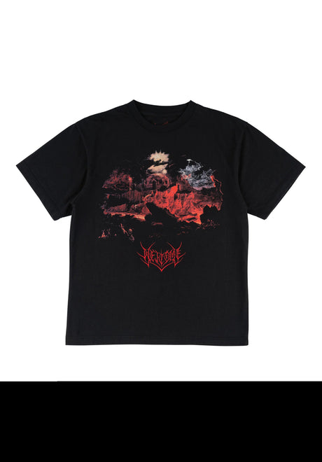 Aldous Printed black Vorderansicht