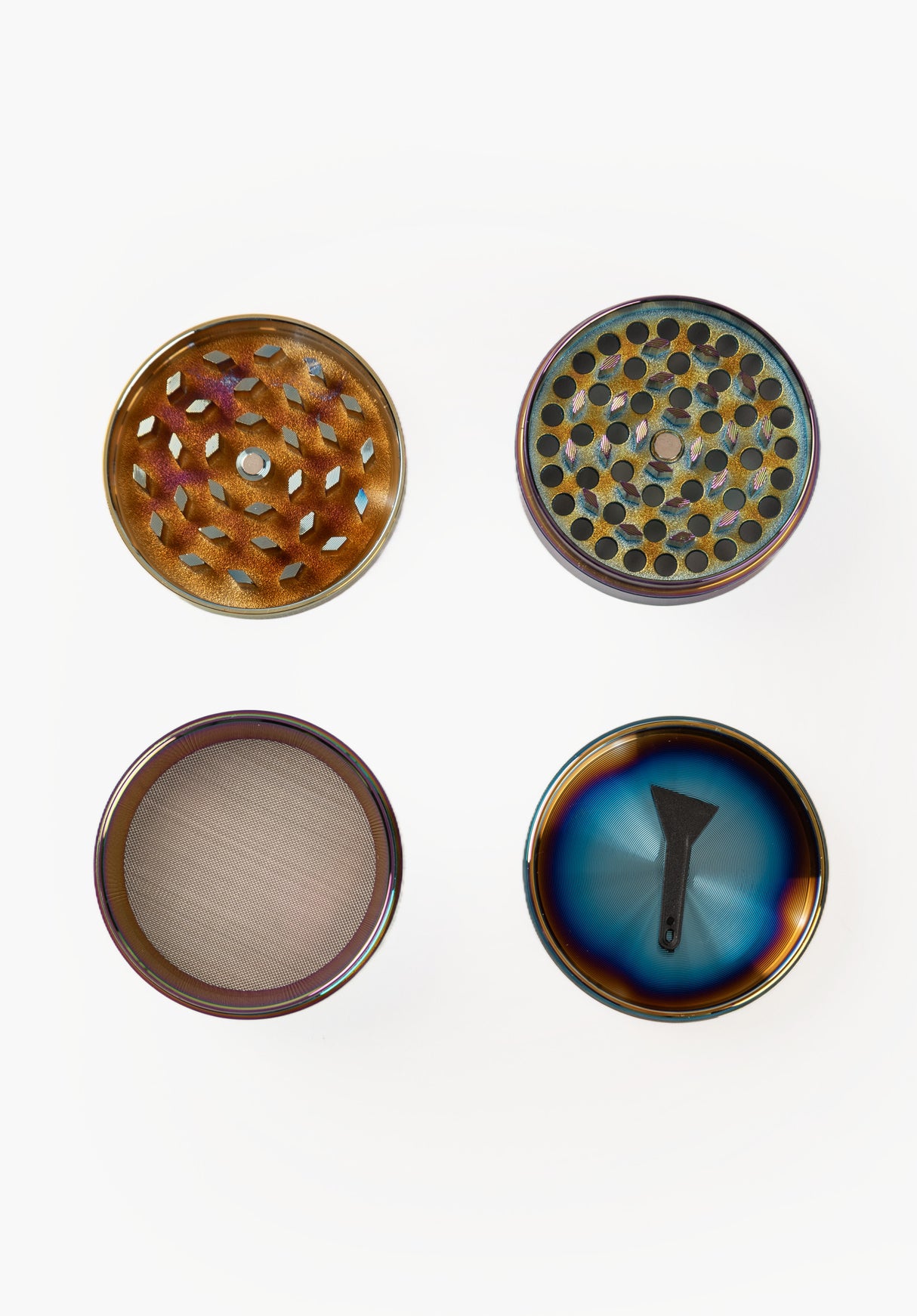 The Daily Grind Metal 4 Parts multicolour Closeup2