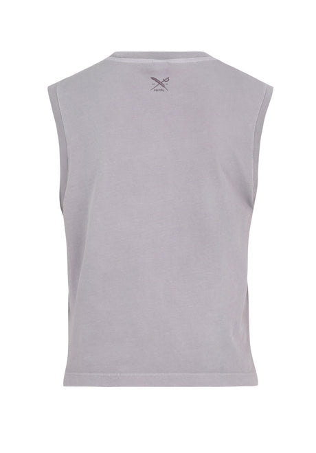 Vinty mauve Rueckenansicht