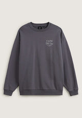 Cafe Vans asphalt Rueckenansicht