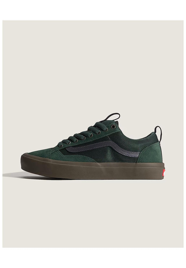 Skate Old Skool 36 + green-gum Vorderansicht