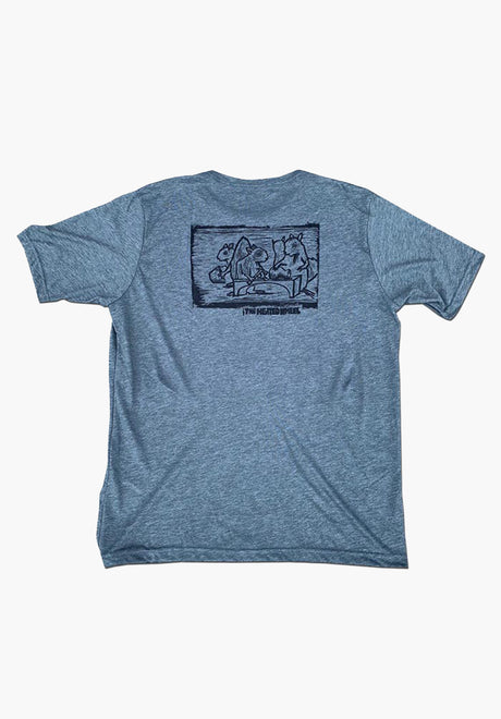 Factory Farm indigo Rueckenansicht