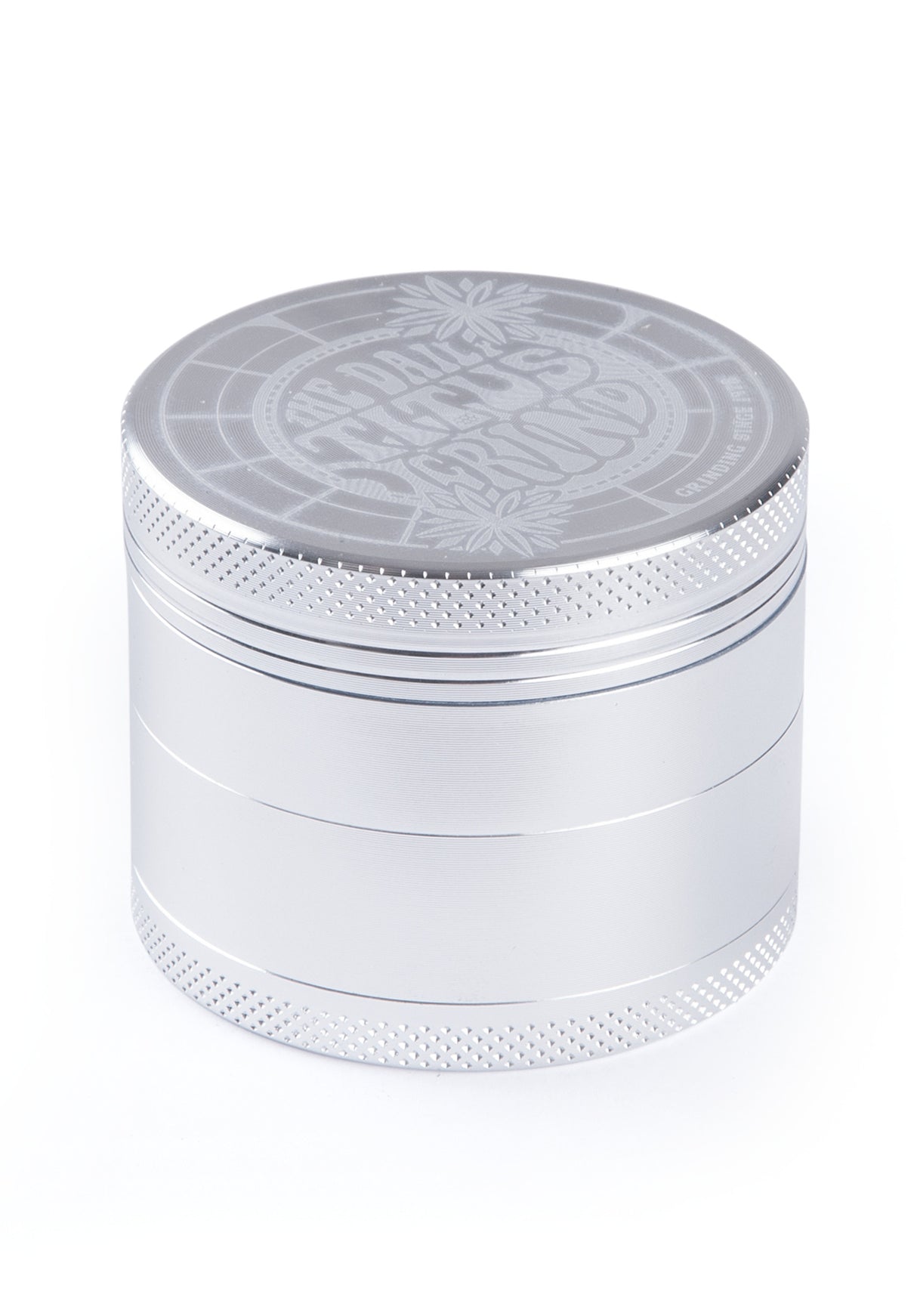 The Daily Grind Metal 4 Parts silver Vorderansicht
